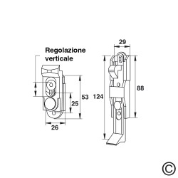 Fermapersiane auto verticale